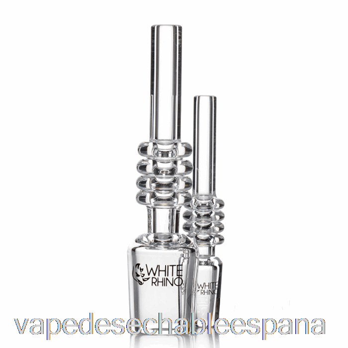 Vape Desechable España Coleccionista De Néctar De Rinoceronte Blanco Puntas De Cuarzo 14mm
